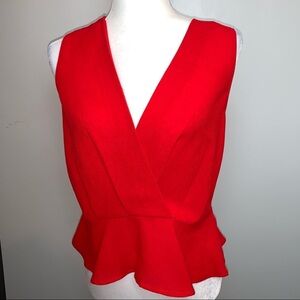 Elodie Sleeveless Peplum Top